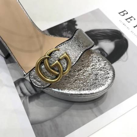 Designer Brand G Womens Original Quality Genuine Leather 11cm Heeled 3cm Front Height Sandals 2021SS G106