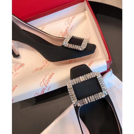 Designer Brand RV Womens High Quality Genuine Leather 8cm High Heels 2022SS DXS03