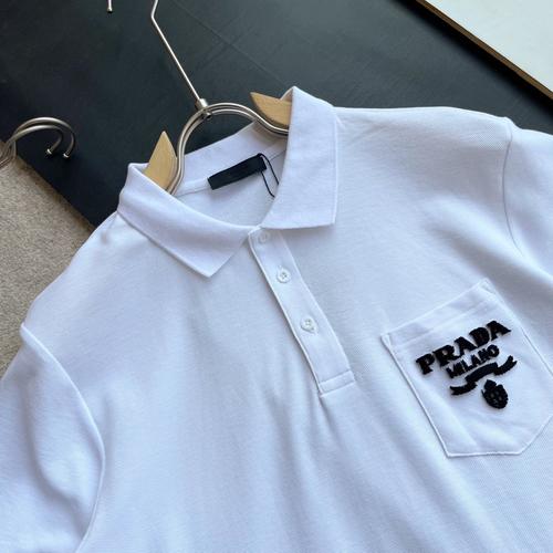 Designer Brand P Mens High Quality Short Sleeves Polo Shirts 2022SS E8004