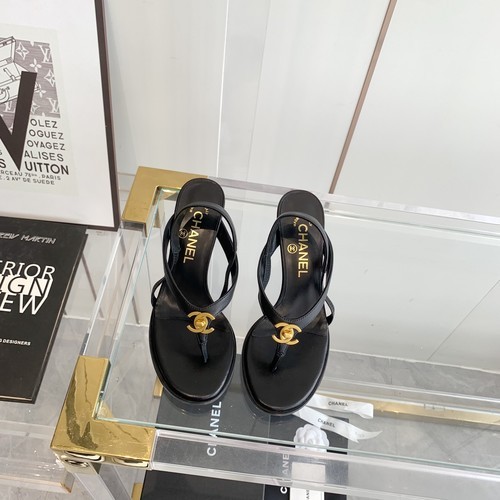 Design Brand C Womens High Quality 7cm Heeled Sandals  2023SS TXBW02