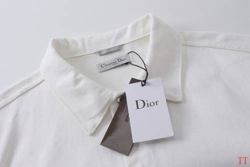 Design Brand D Women and Mens High Quality Long Sleeves Denim Shirts 2023FW D1907