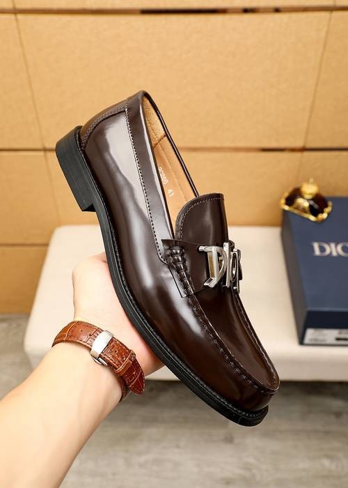 Design Brand D Men Leather Shoes Loafers Business Shoes High Quality Shoes 2023FW TXB