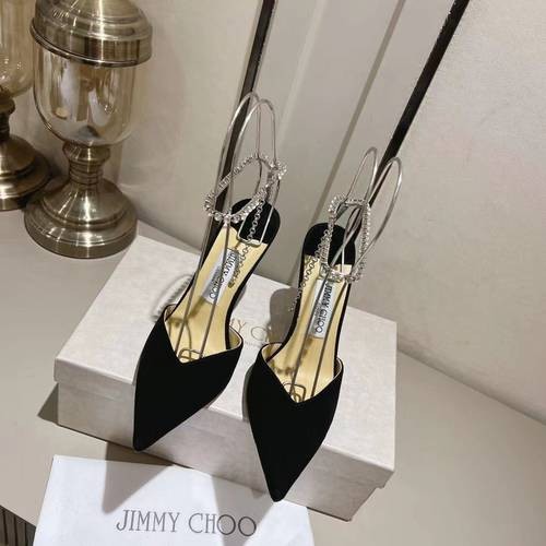 Design Brand JC Womens Original Quality Genuine Leather 10cm Heeled Sandals 2024SS G103