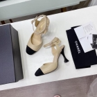 Designer Brand C Womens High Quality Genuine Leather 9cm High Heeled Sandals 2022SS TXBW002