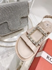 Designer Brand RV Womens Original Quality Genuine Leather 3cm Sole Sandals 2022SS G103