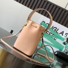 Design Brand F Womens Original Quality Genuine Leather Fabric Leather Lining Bucket Bags 2023SS M8902