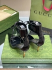 Design Brand G Womens Original Quality Genuine Leather 8.5cm Heels 2023SS DXS04
