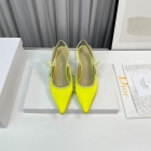 Design Brand D Womens Original Quality Genuine Leather 6.5cm Heeled Sandals  2023SS G106