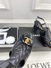 Design Brand C Womens Original Quality Genuine Leather 8cm Heeled Sandals  2023SS G106