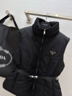 Design Brand P Women Goose Down Vest Jacket Original Quality 2023FW Q211