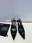 Design Brand YSL Women Leather High Heels 6.5cm Original Quality Shoes DXS01 2024SS