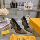 Design Brand F Womens Original Quality Genuine Leather High Heels 2024SS G104