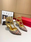 Design Brand Val Womens Original Quality 6.5cm Heeled Sandals 2024SS G104